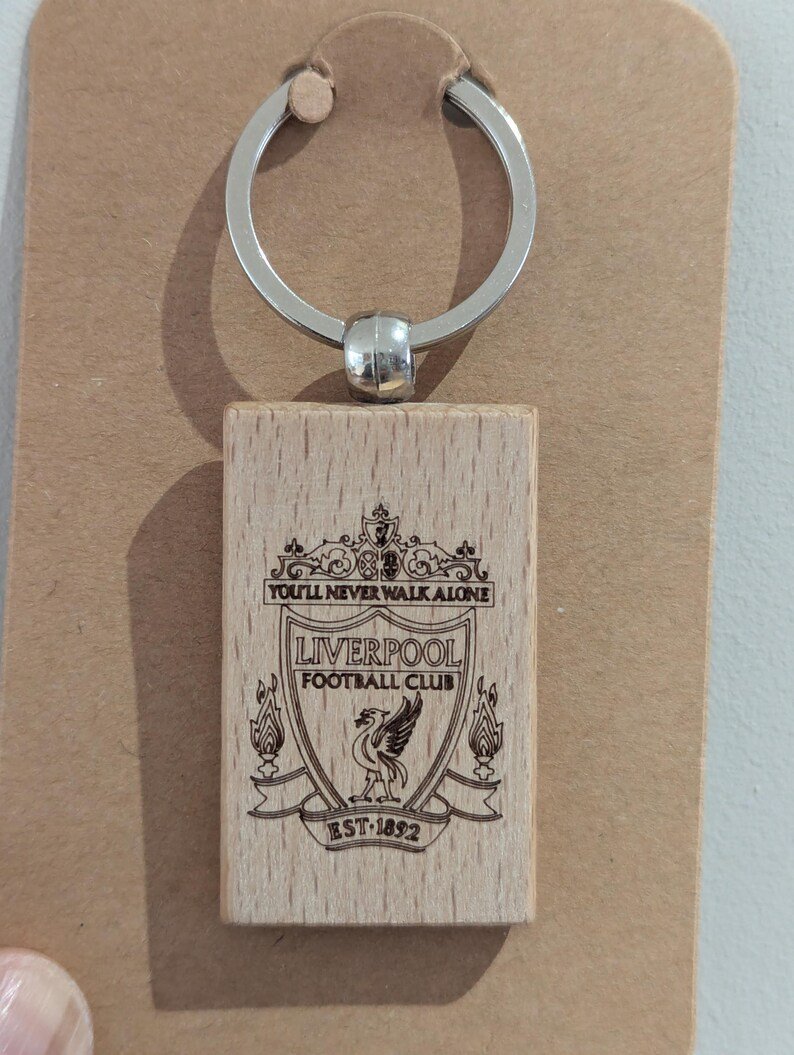 Personalised Reds Keychain
