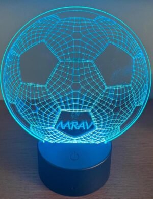 Custom Football LED Night Light