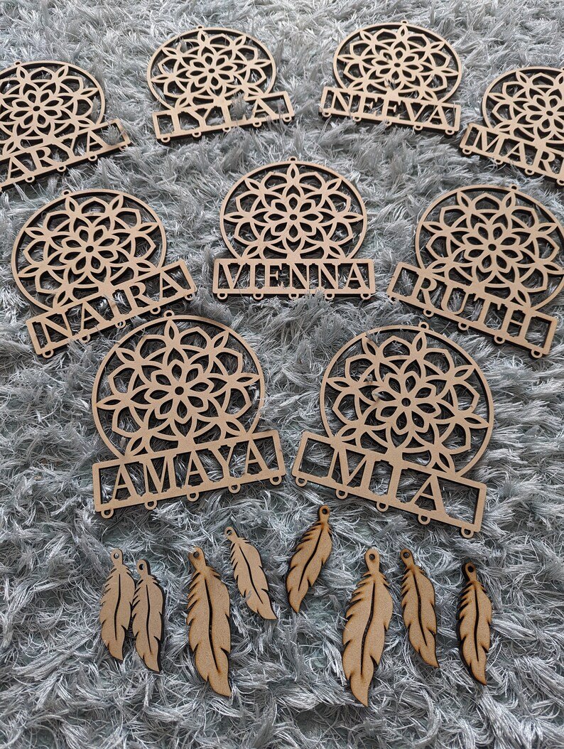 Personalised Mandala Dreamcatcher