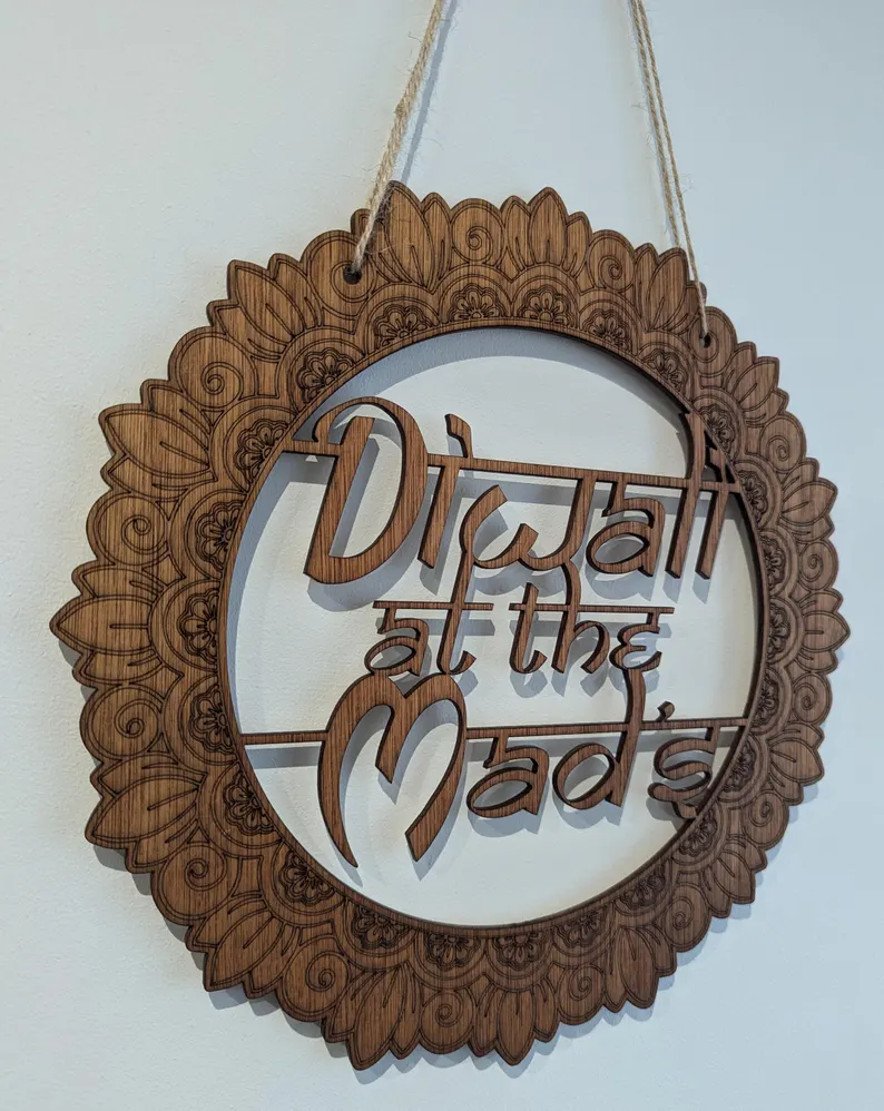Personalised Diwali Sign