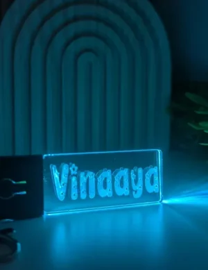 Custom Light-Up Keychain