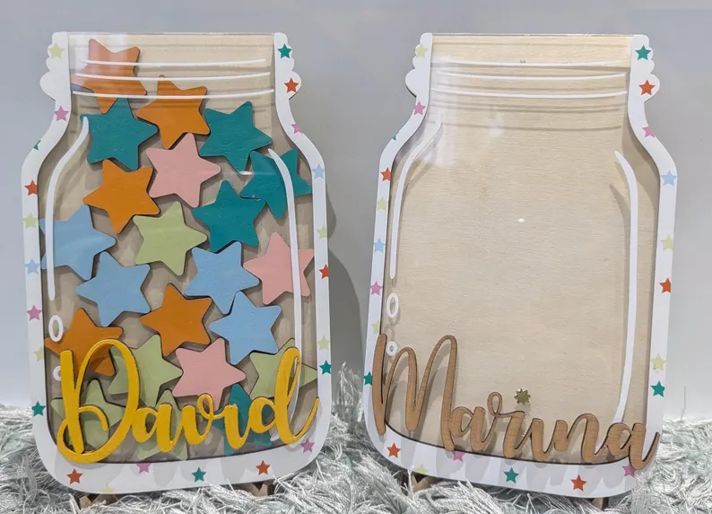 Personalised Star Reward Jar