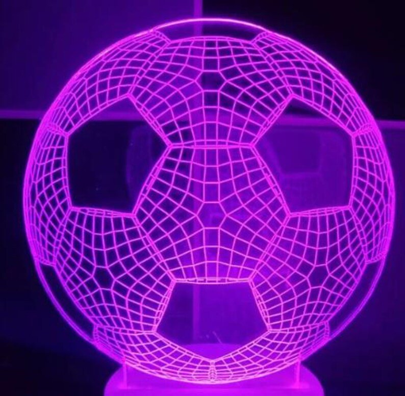 Custom Football LED Night Light