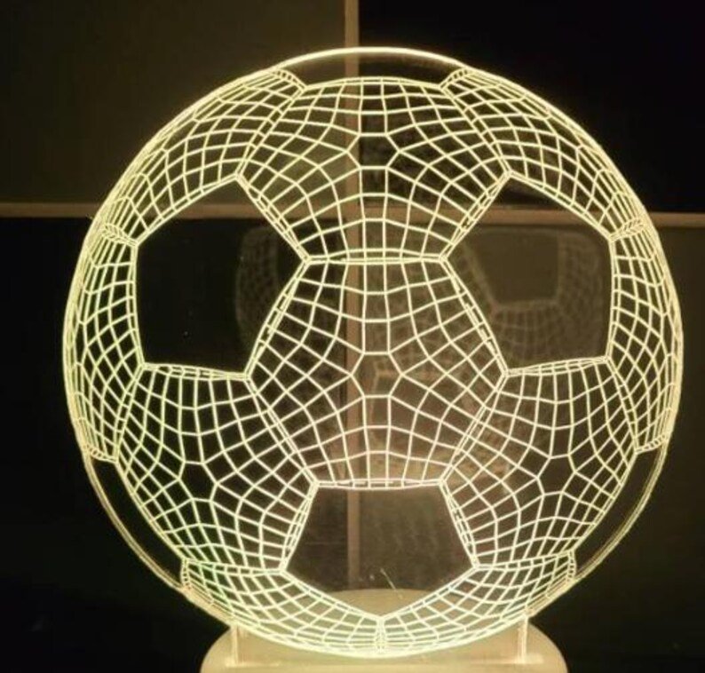 Custom Football LED Night Light