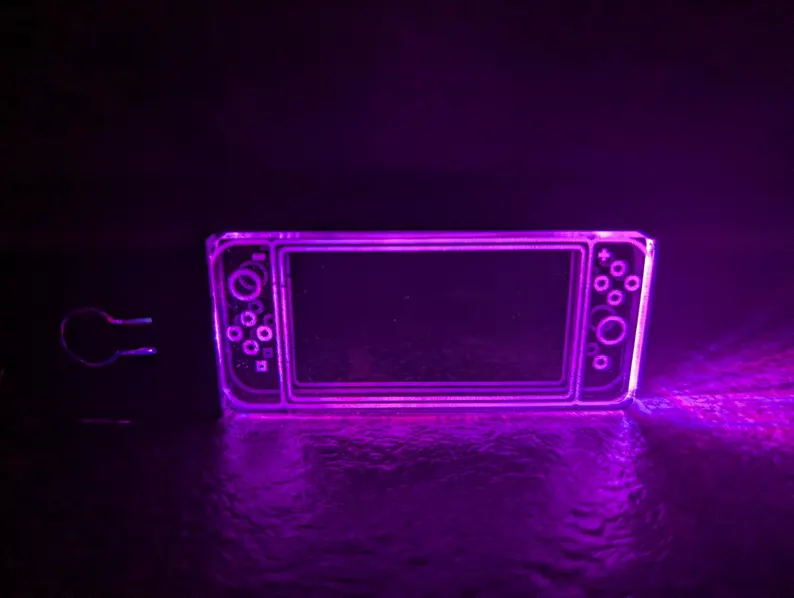 Personalised Gaming LED Keychain