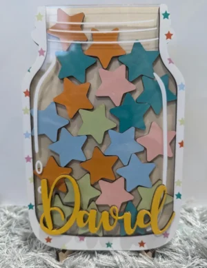 Personalised Star Reward Jar