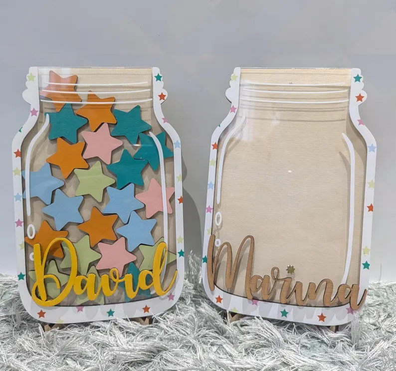 Personalised Star Reward Jar