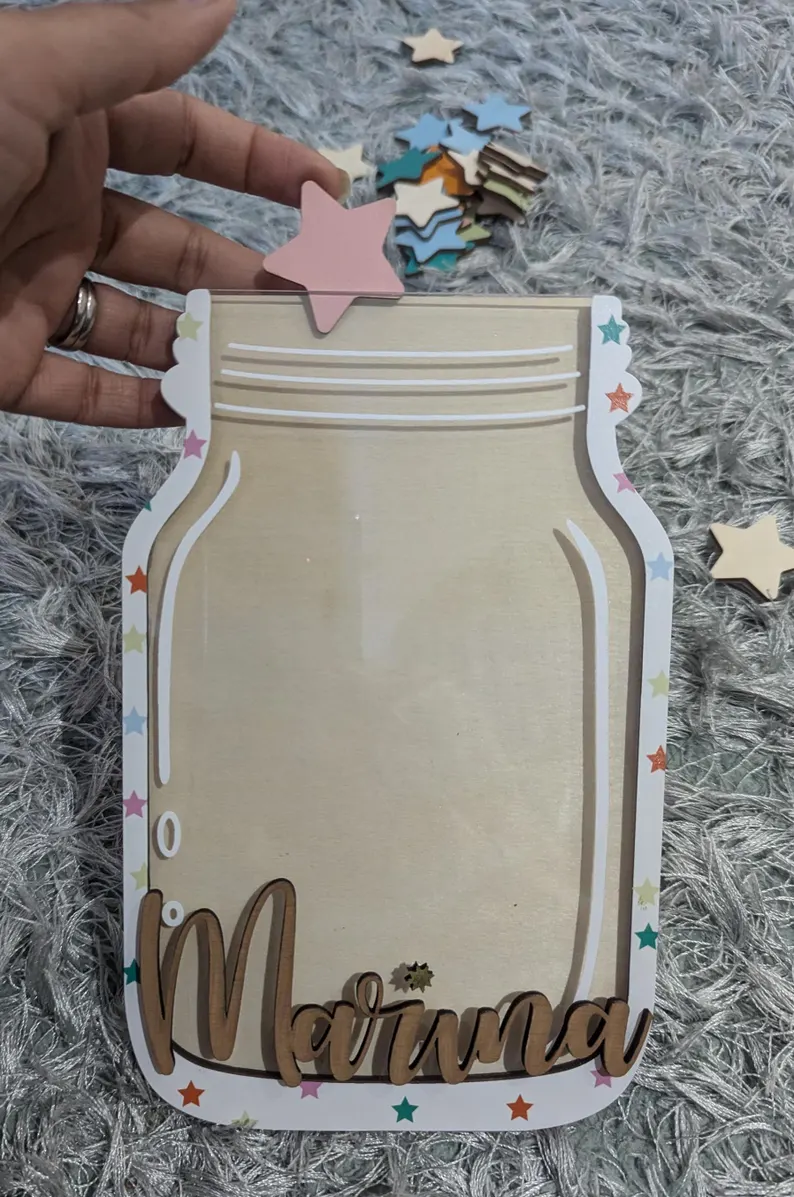 Personalised Star Reward Jar