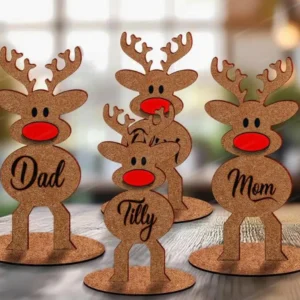 Personalised Festive Moose