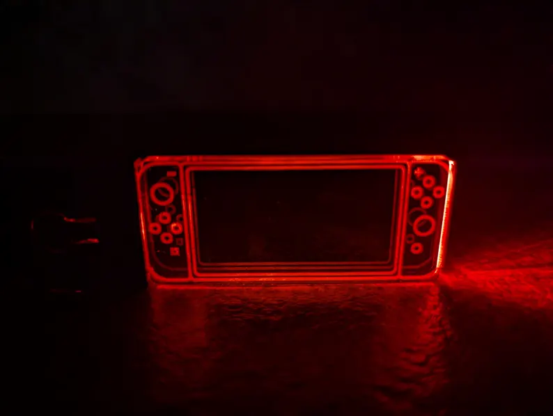 Personalised Gaming LED Keychain