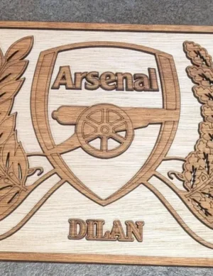 Football Fan Door Plaque