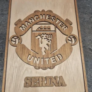 3D Football Name Plaque